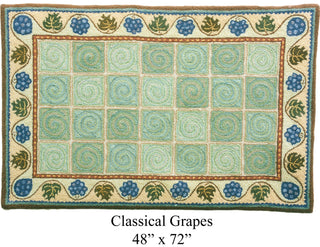 Classical Grapes 48" x 72"