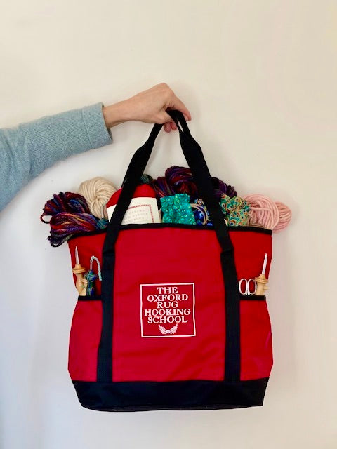 Oxford Rug Hooking School On-the-Go Tote Bag