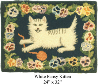 Pansy Kitten 24" x 32"