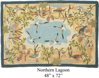 Northern Lagoon 48" x 72"