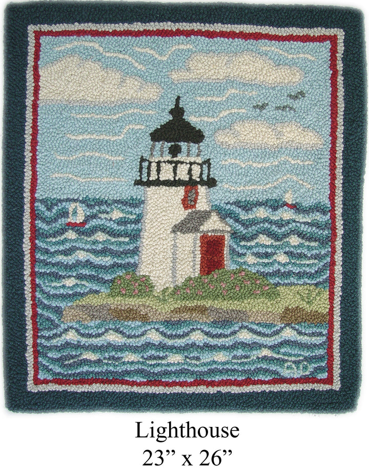 Lighthouse 23" x 26" (58.42 × 66.04cm)