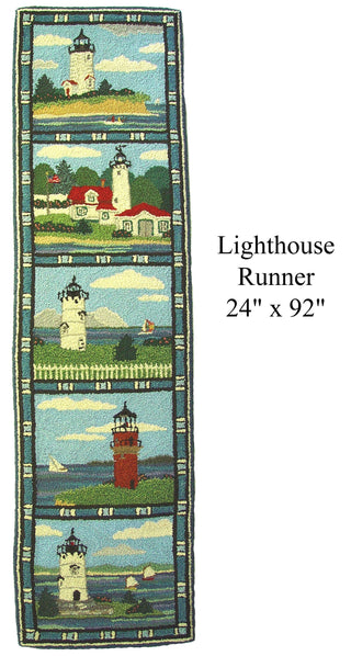 Lighthouse Runner 24" x 92"