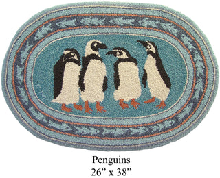 Penguins 26" x 38"