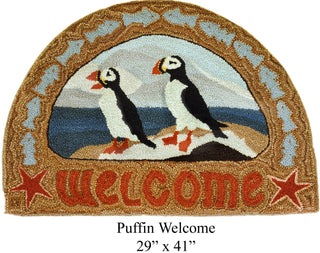 Puffin Welcome 29" x 41"