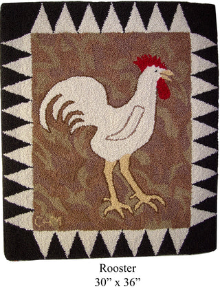 Rooster 30" x 36"