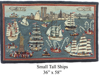 Small Tall Ships 36" x 58"
