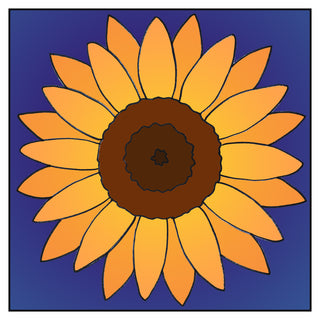 Simply Sunflower 8" x 8"