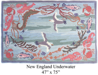 New England Underwater 47" x 75"