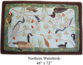 Northern Waterbirds 48" x 72"
