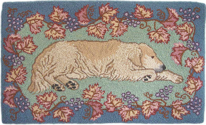 Dog with Grapes Pattern
