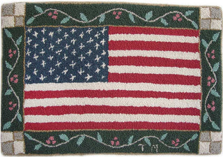Bright American Flag Pattern 22" x 32"